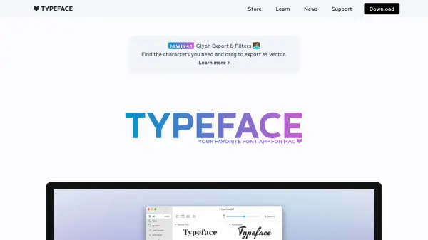 typefaceapp.com