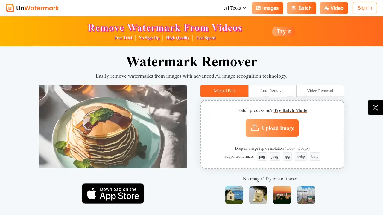 Unwatermark AI screenshot