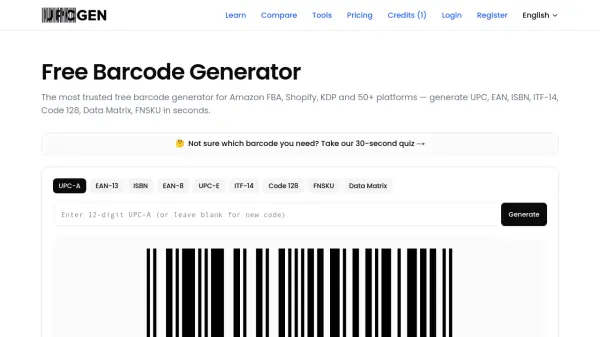 UPCGen