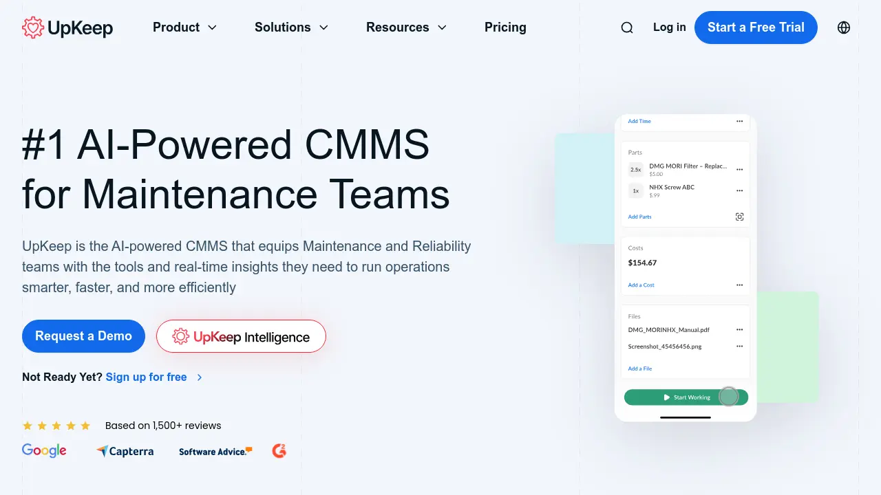 UpKeep AI Powered CMMS For Smarter Maintenance Operations upkeep-ai-powered-cmms-for-smarter-maintenance-operations