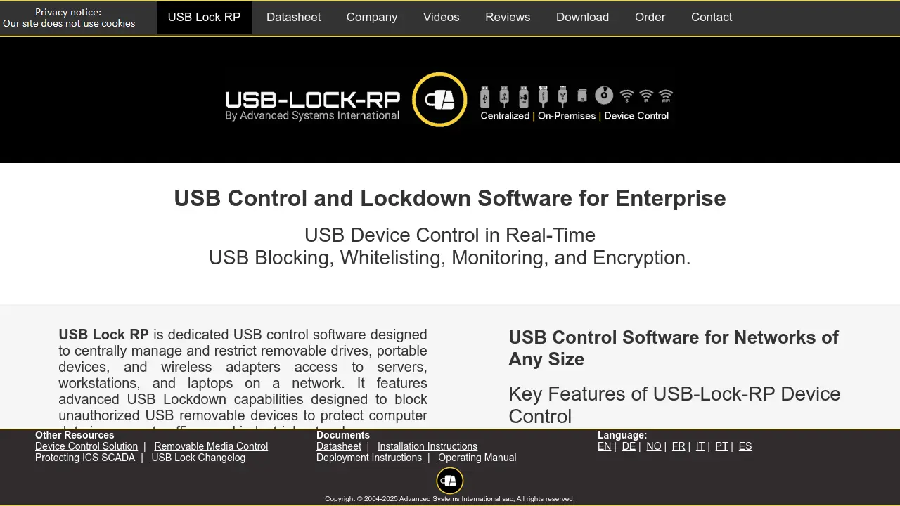 Usb Rp Rd USB Lock RP - Enterprise USB Control and Lockdown Software for Real ...