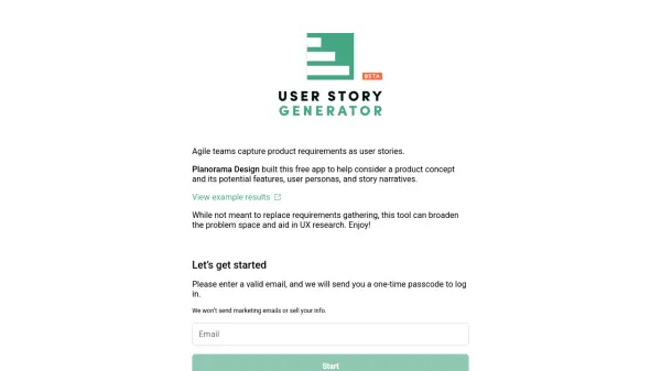 UserStoryGenerator.ai