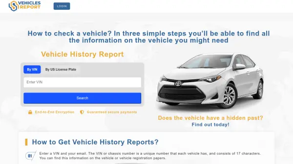 Vehicles Report