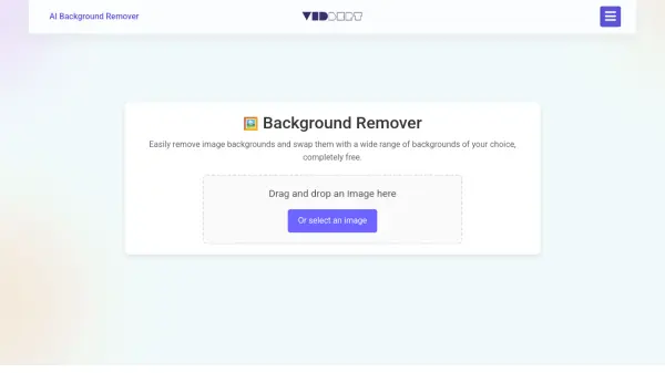 Vidbert AI Background Remover