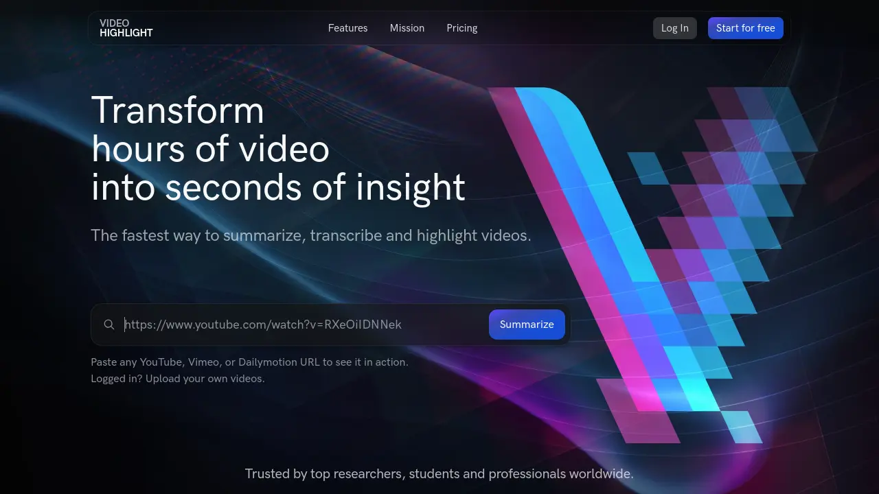 Video Highlight screenshot