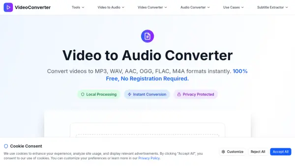 Video to Audio Converter