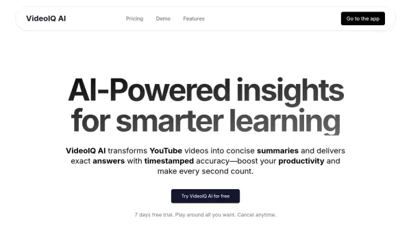 VideoIQ AI