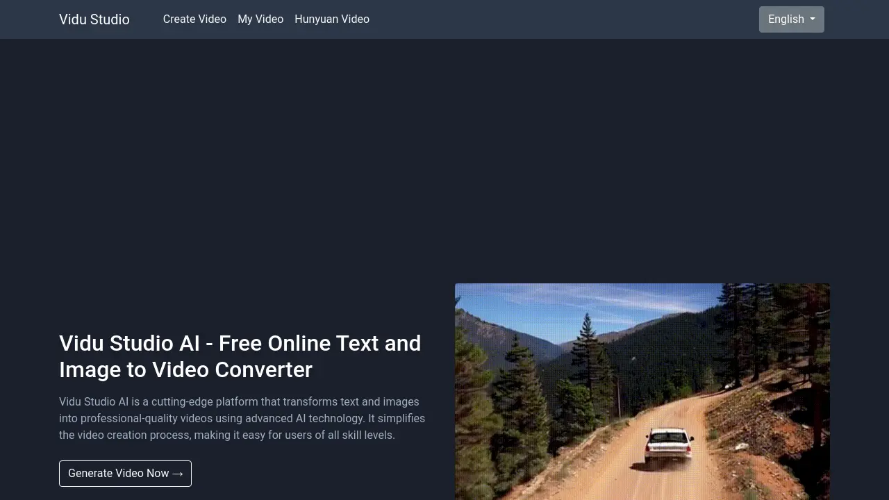 Vidu Studio AI screenshot