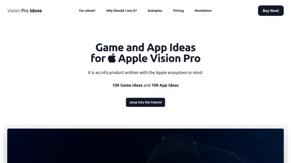 Vision Pro Ideas