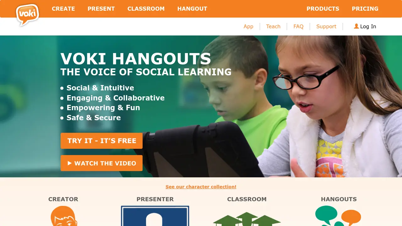 Voki Voki - Speaking Characters for Education