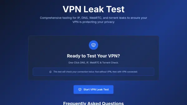 VPN Leak Test