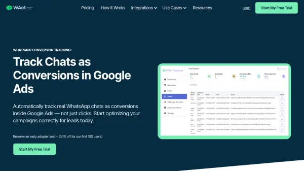 WAConversion Tracking