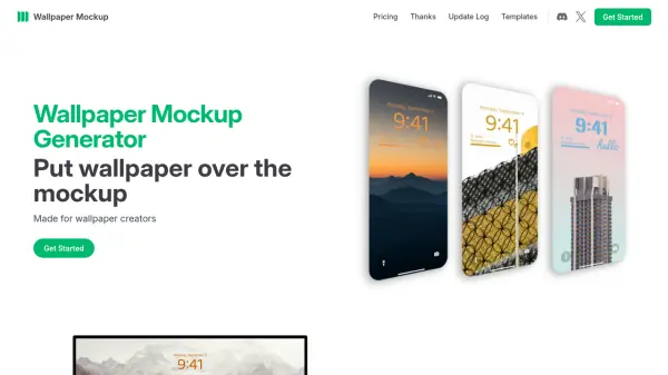 Wallpaper Mockup Generator