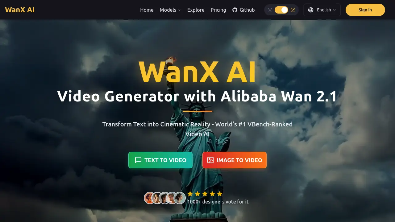 wanx-ai.net screenshot