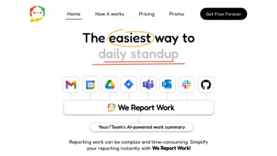 We Report Work