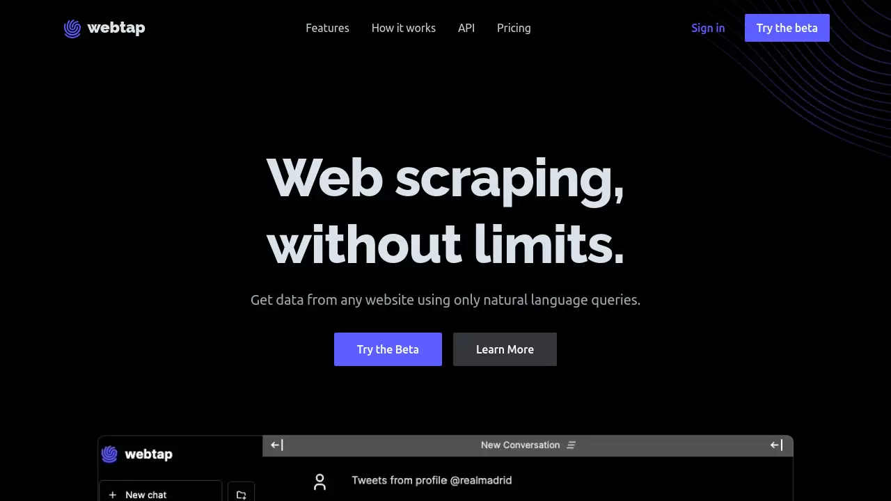 Webtap