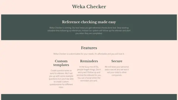Weka Checker