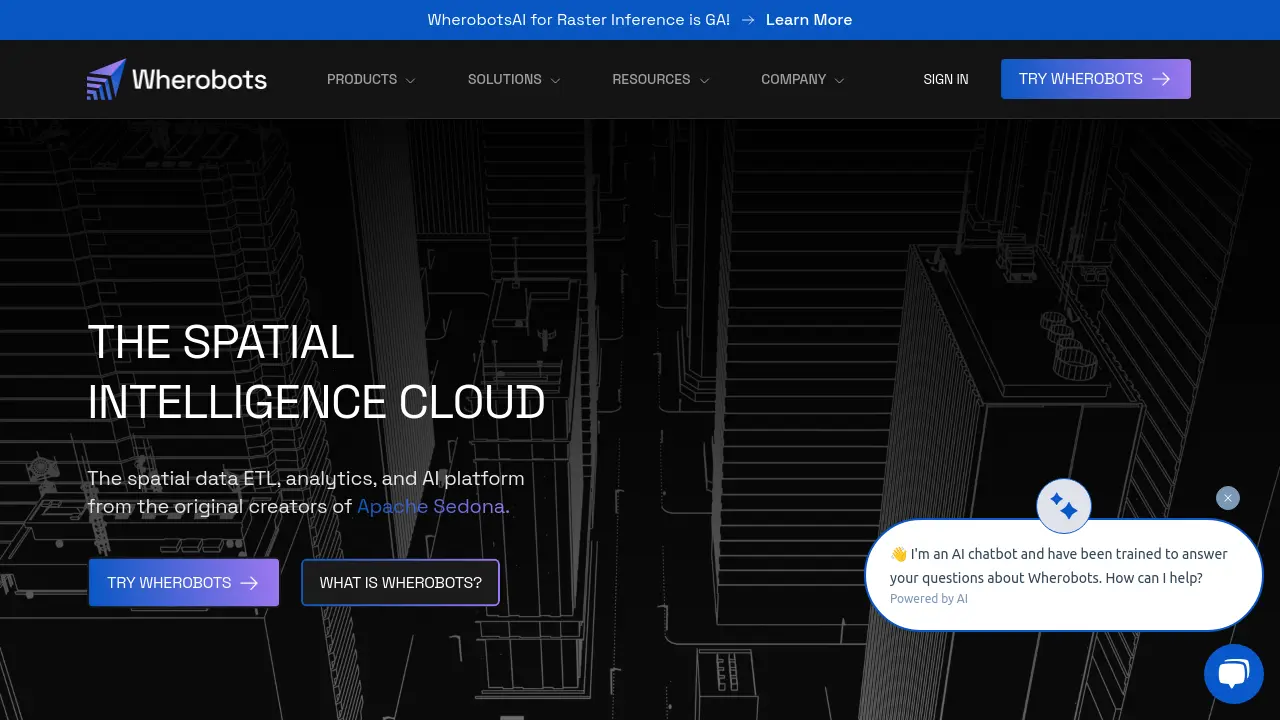 Wherobots - The Spatial Intelligence Cloud for Planetary-Scale Analytics