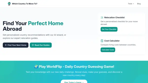 Which Country To Move To?