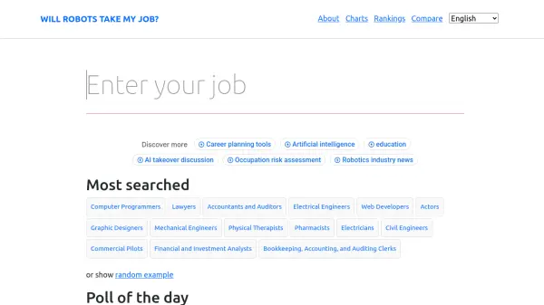 Will Robots Take My Job?