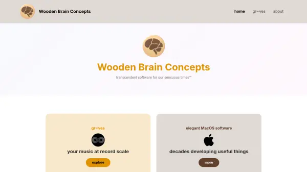 Wooden Brain Concepts