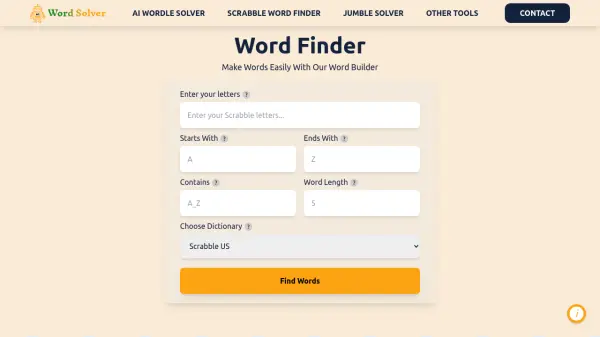 Word Finder by AIWordSolver