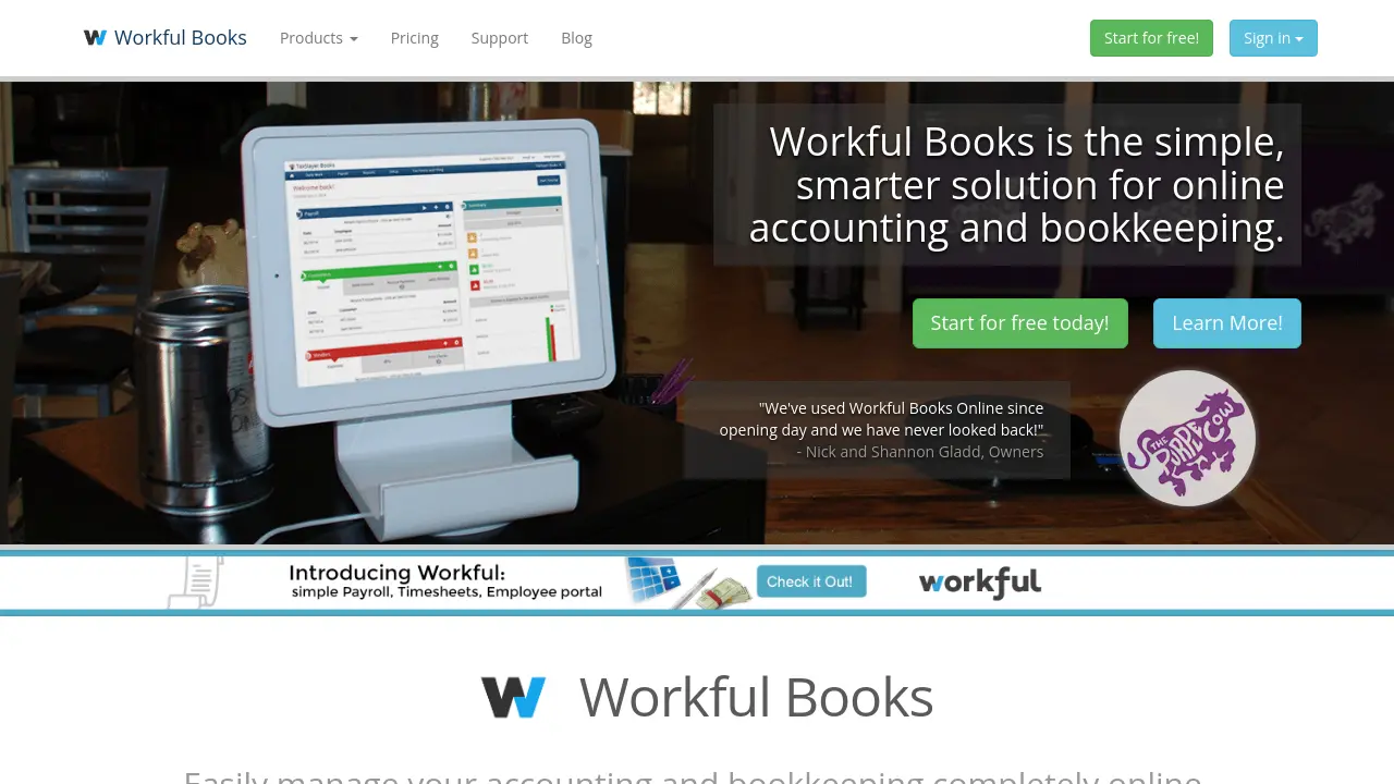 Workful Workful Books - Smarter Online Accounting and Bookkeeping for Small ...