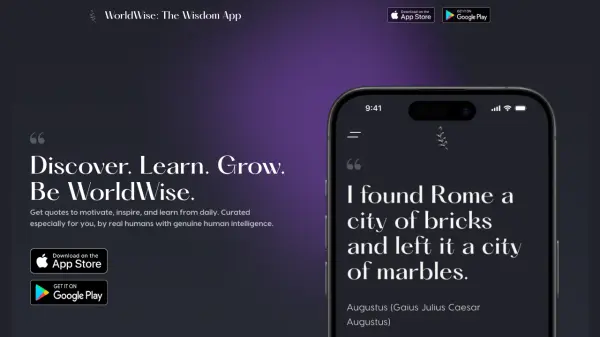 WorldWise: The Wisdom App