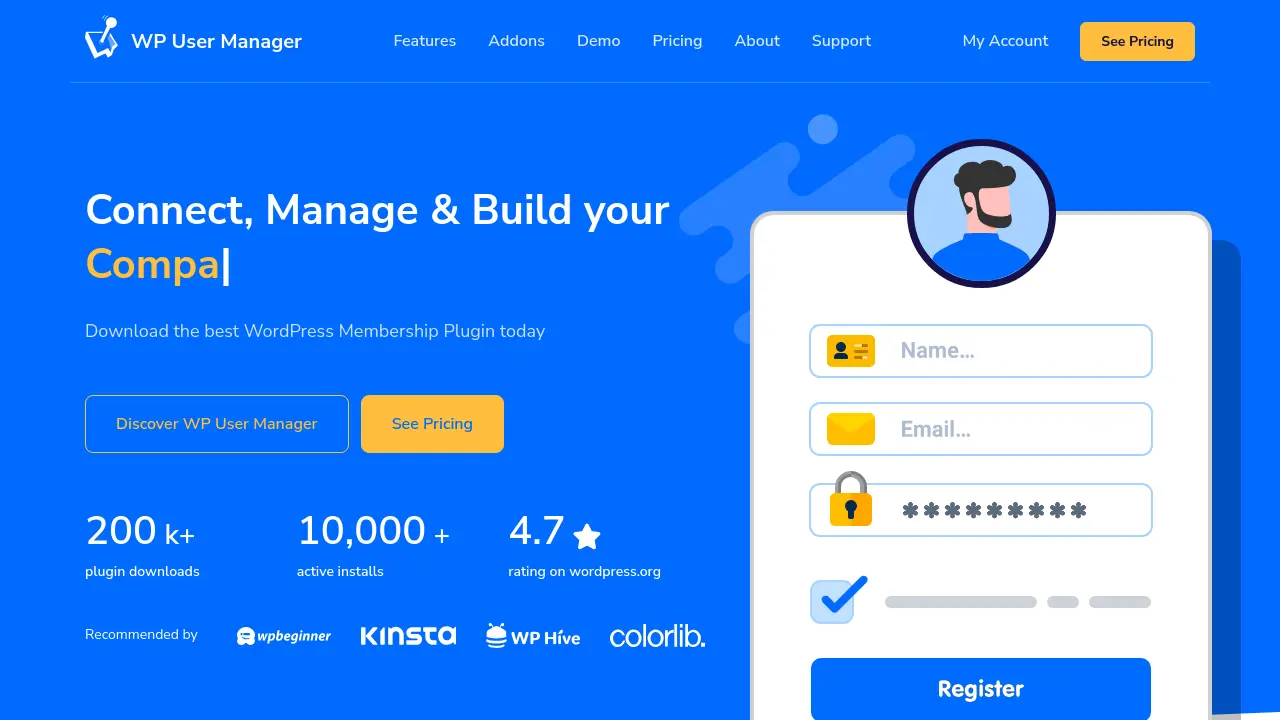 WP User Manager - Powerful Membership & Community Management for WordPress