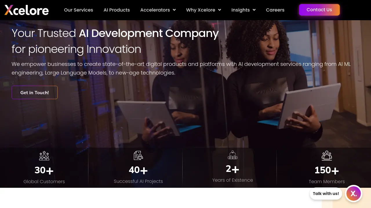 Xcelore - Your Trusted AI Development Company for Pioneering Innovation