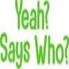 Yeah Says Who favicon