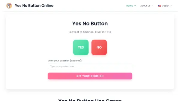 Yes No Button Online