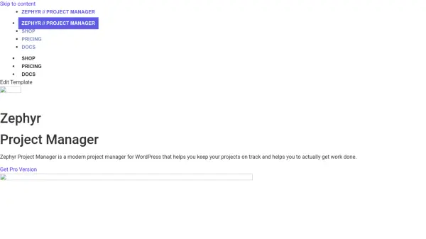 Zephyr Project Manager