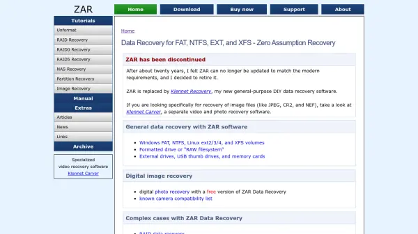 Zero Assumption Recovery