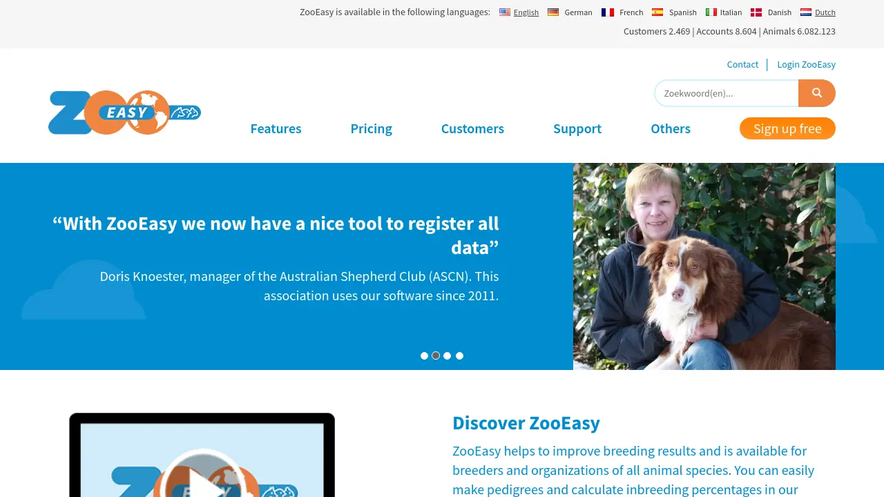 ZooEasy - Online database software for animal breeders and ...