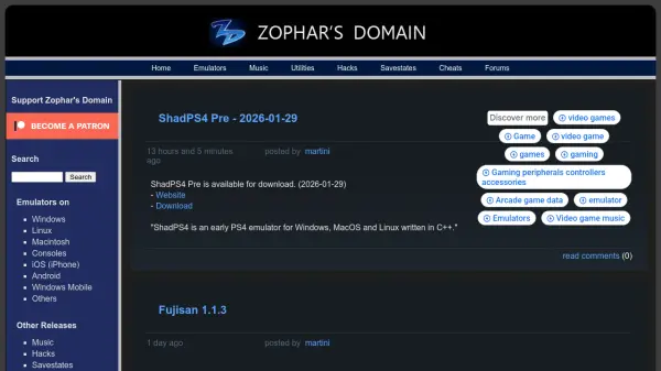 Zophar's Domain